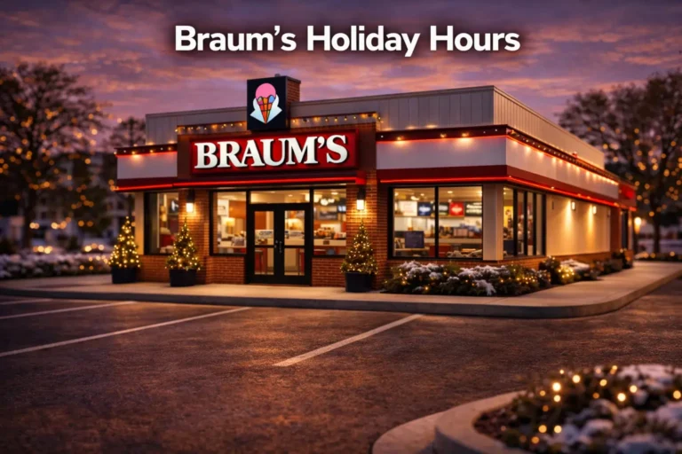 Braum's Holiday Hours