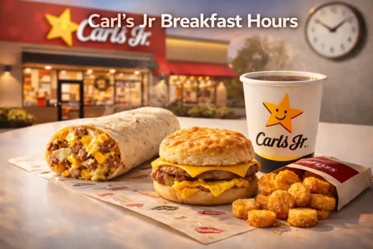 Carl’s Jr Breakfast Hours