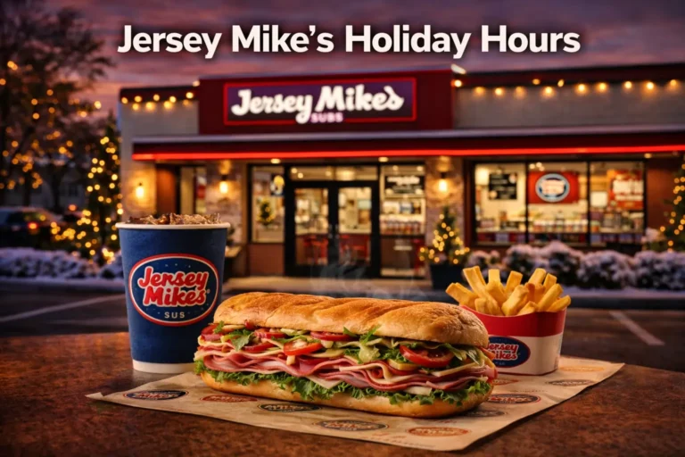 Jersey Mike’s Subs Holiday Hours