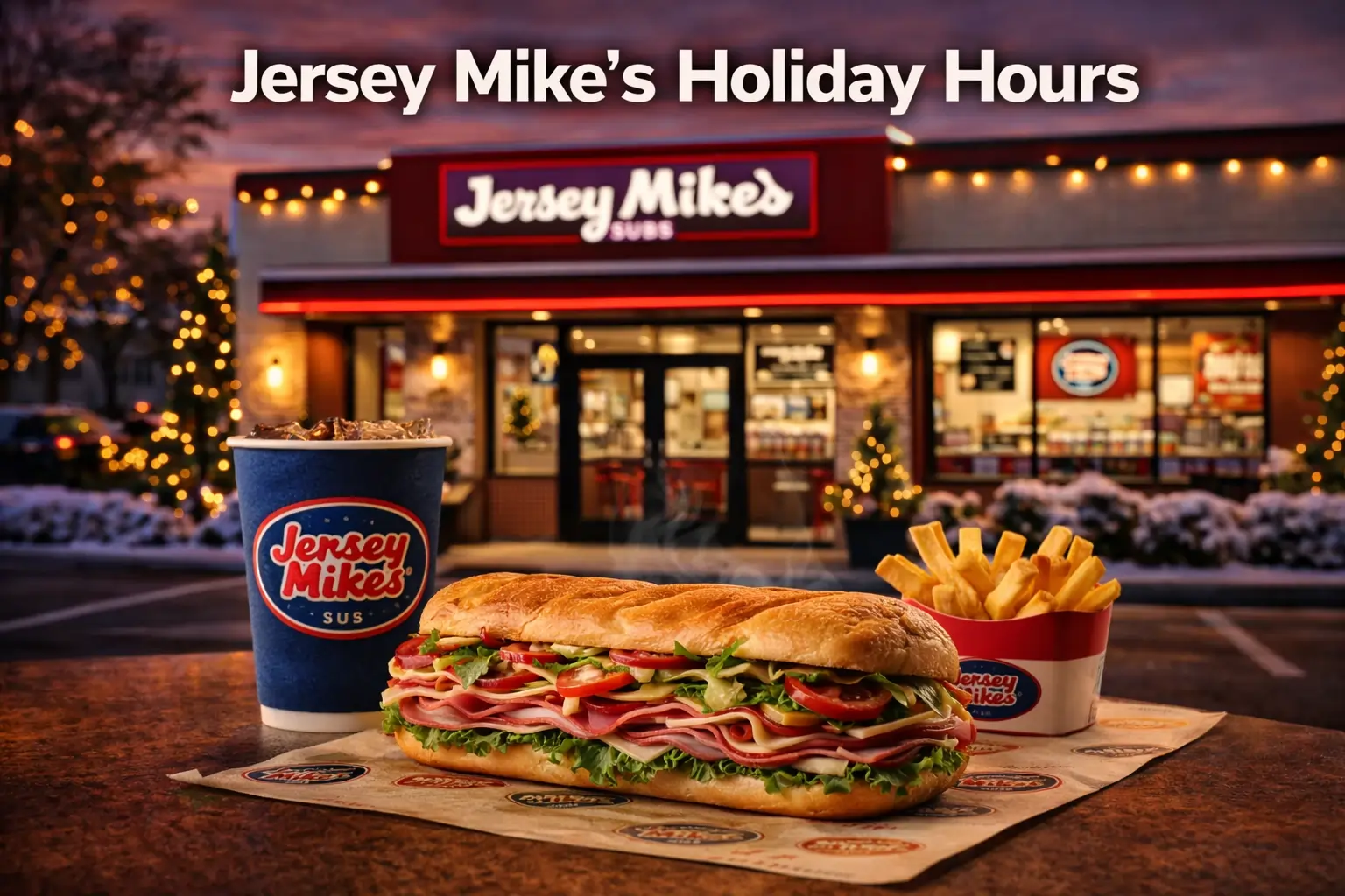 Jersey Mike’s Subs Holiday Hours