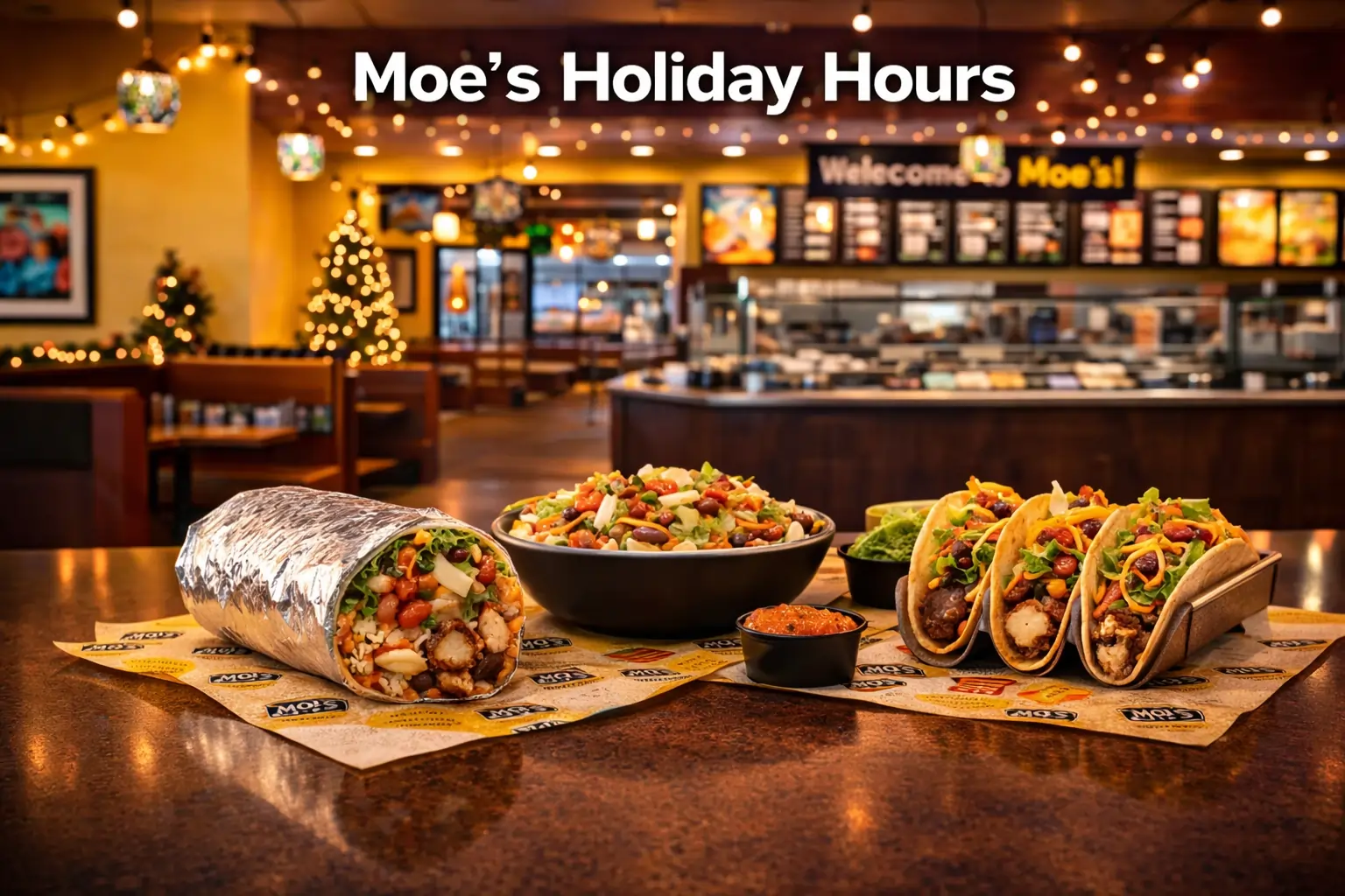 Moe’s Southwest Grill Holiday Hours