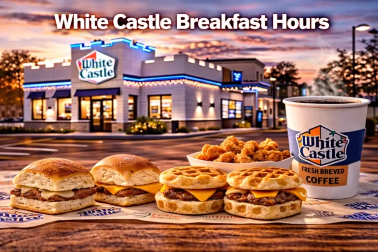 White Castle Breakfast Hours