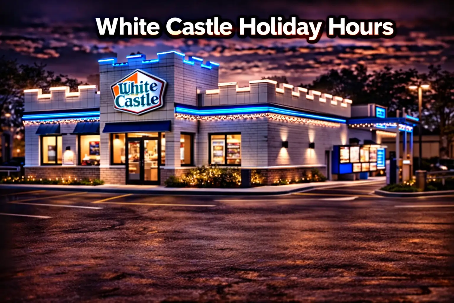 White Castle Holiday Hours