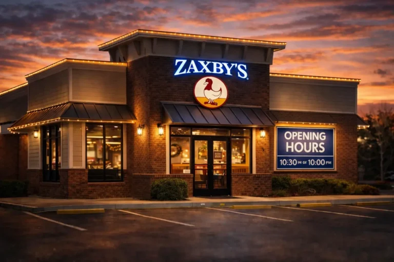 Zaxby’s Hours (1)