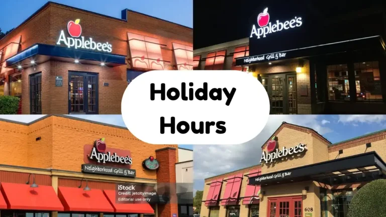 Applebee's Holiday hours