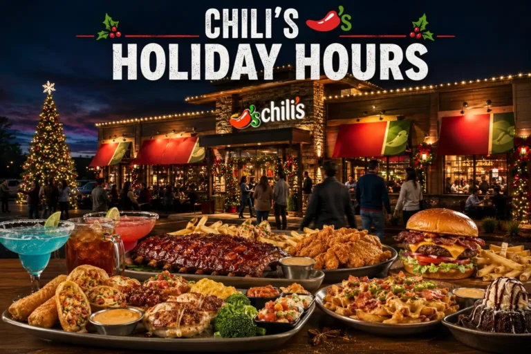 Chili's Holiday Hours