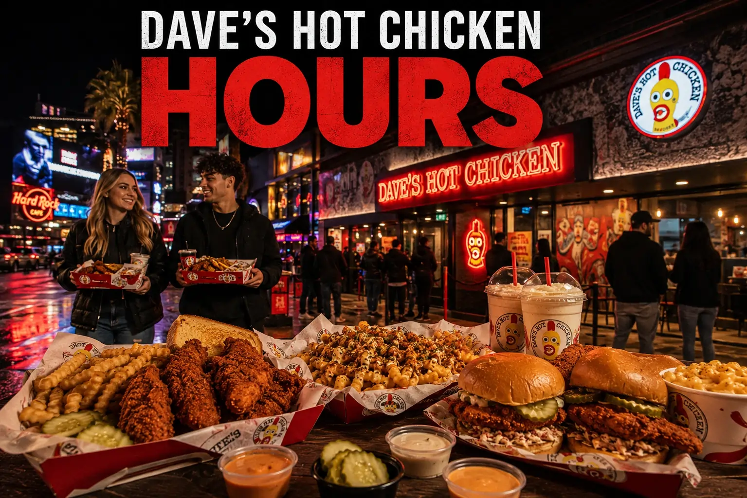 Dave’s Hot Chicken Hours