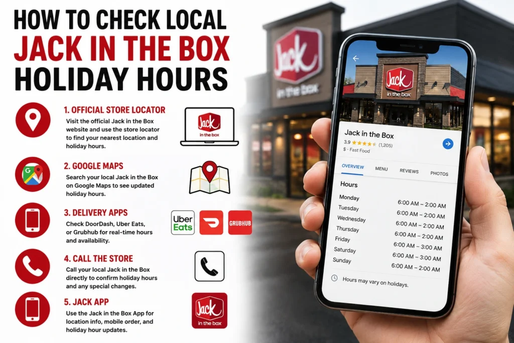 How to Check Local Jack in the Box Holiday Hours