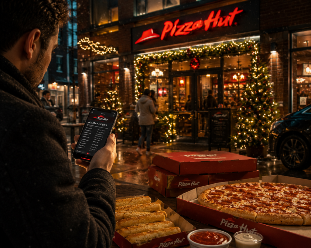 How to Check Local Pizza Hut Holiday Hours