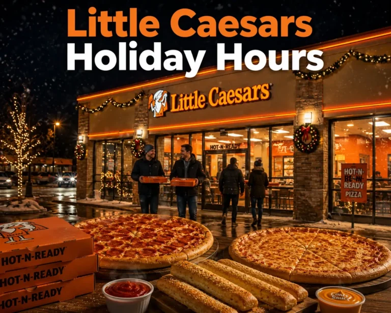Little Caesars Holiday Hours 2026: Christmas, Thanksgiving & New Year’s Hours