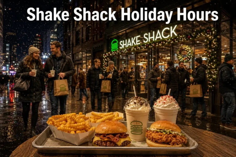 Shake Shack Holiday Hours