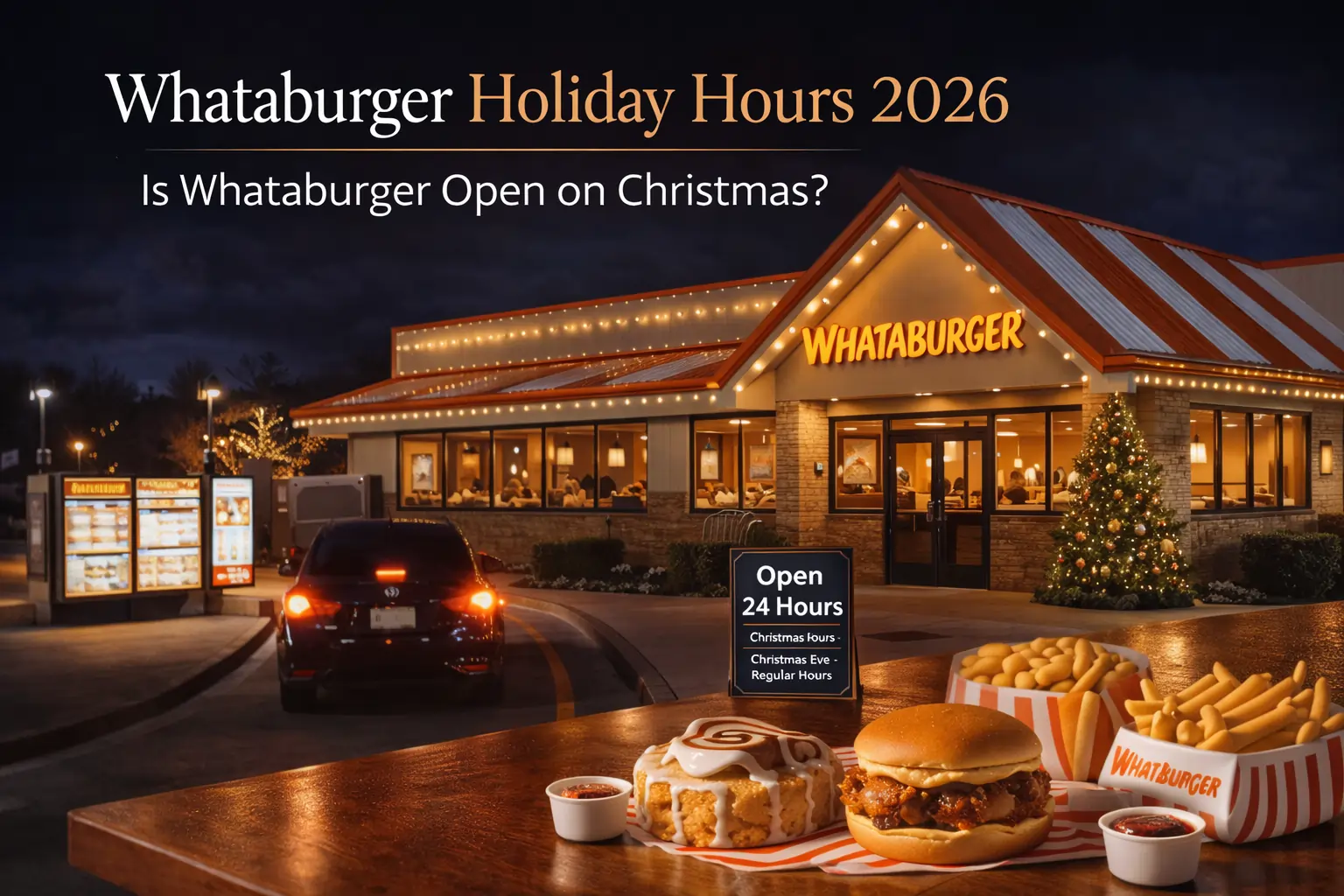 Whataburger Holiday Hours