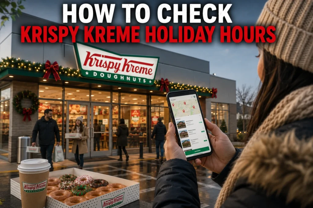 How to Check Krispy Kreme Holiday Hours