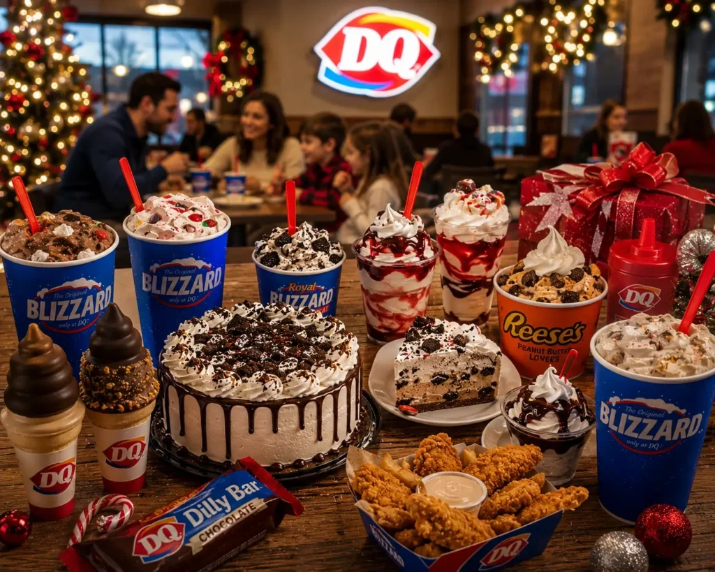 Popular Dairy Queen items During Holidays