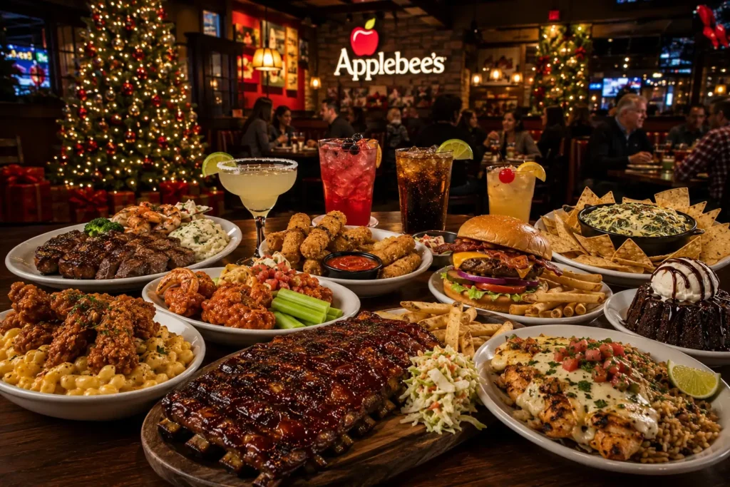 Popular Holiday Menu Items at Applebee's
