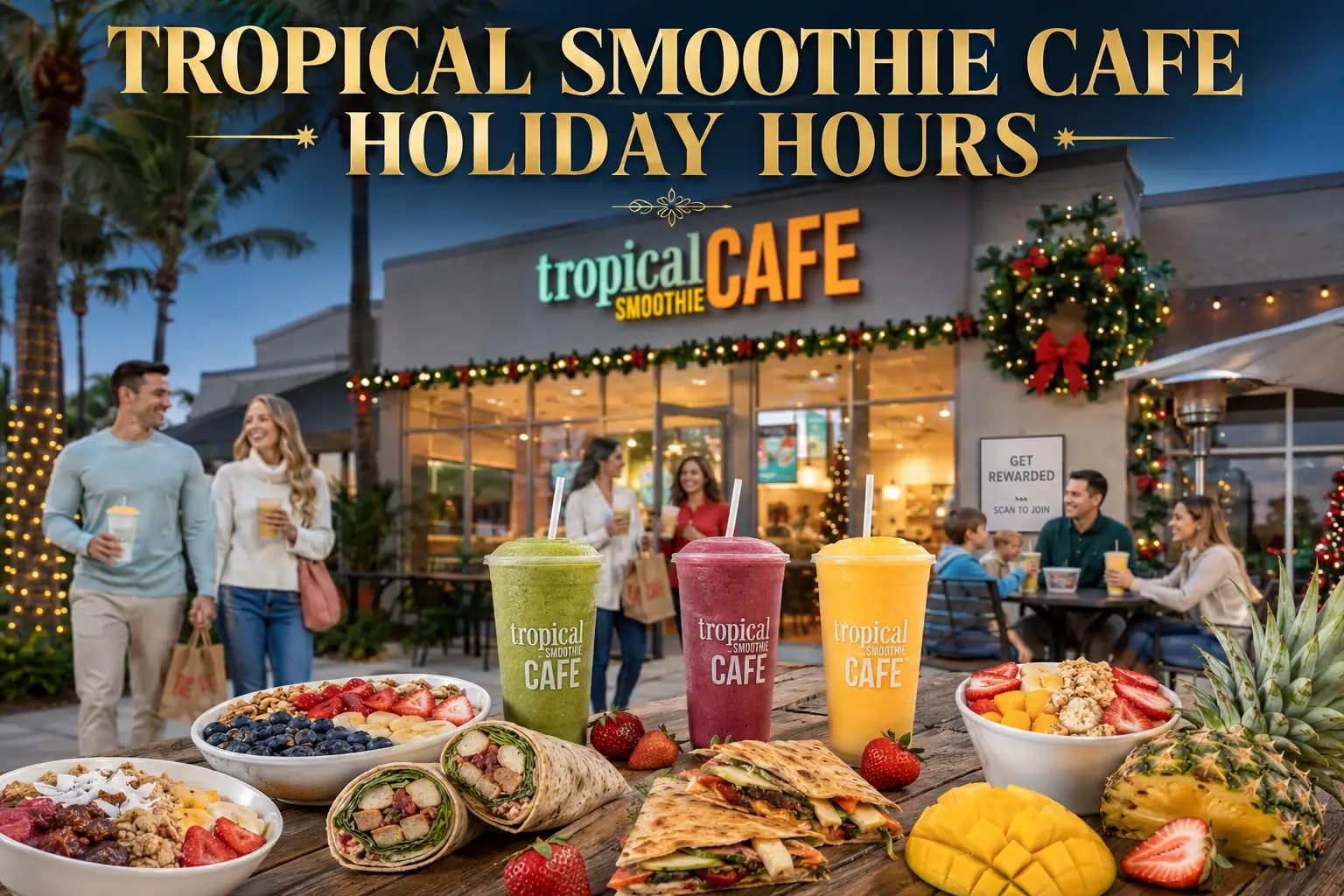 Tropical Smoothie Cafe Holiday Hours